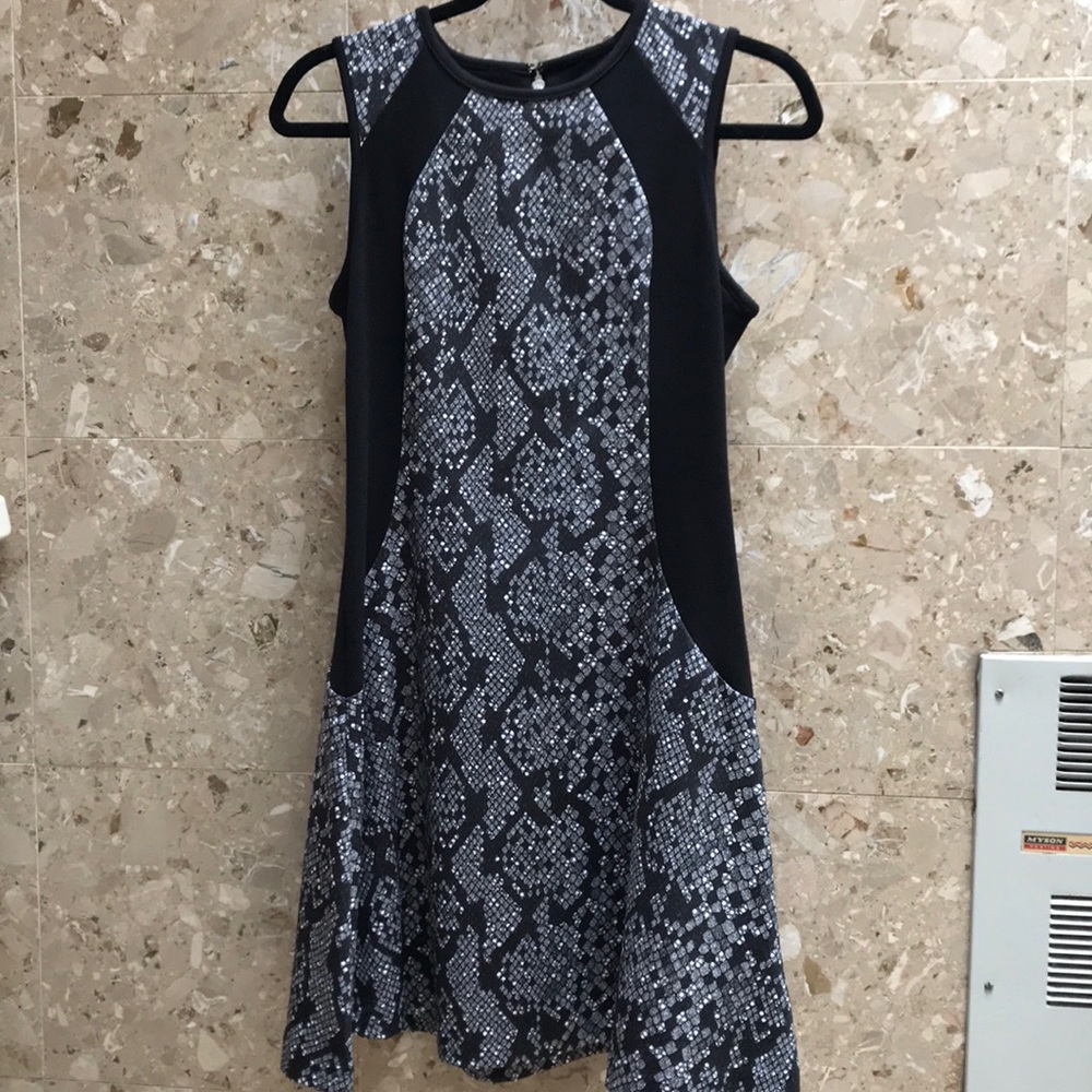 Michael Kors embroidered sleeveless dress
